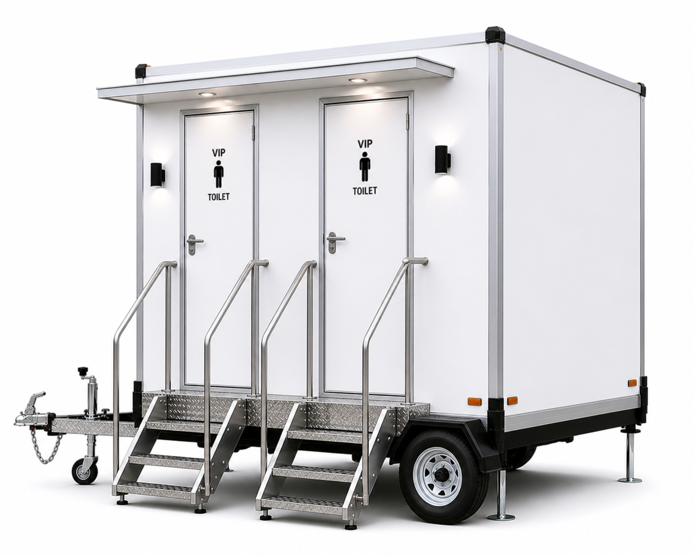 luxury-2-door-single-axle-toilet-3 - Royal Containers Trailer Suppliers