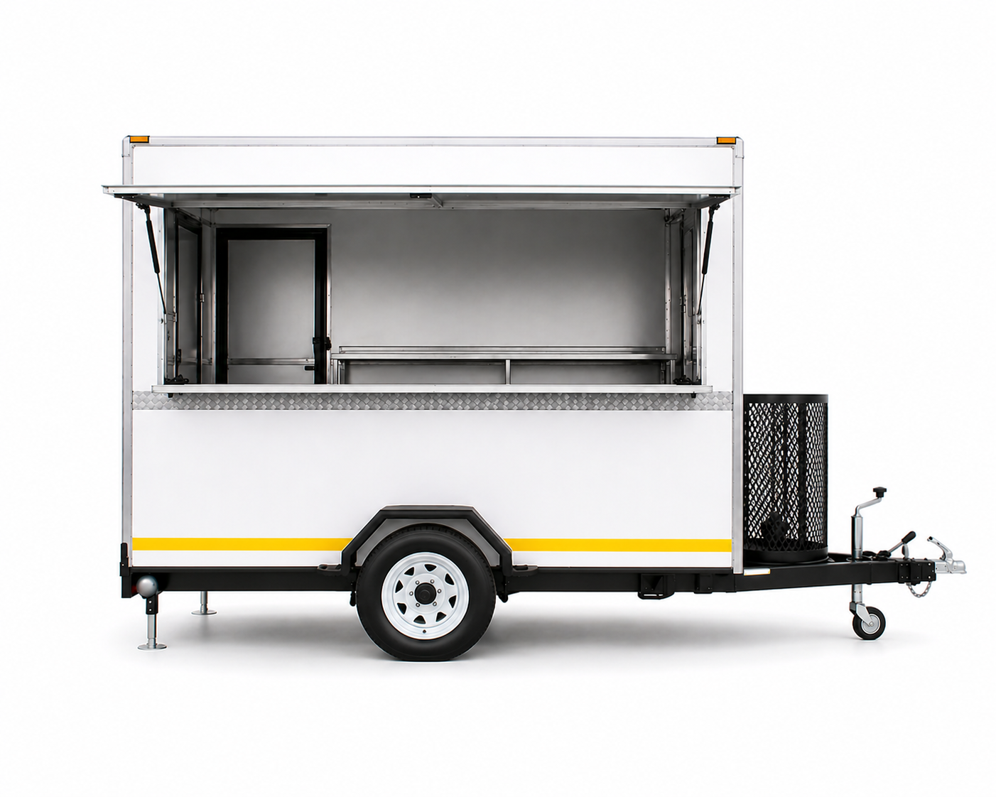 mobile-food-trailer-2-8m-1 - Royal Containers Trailer Suppliers