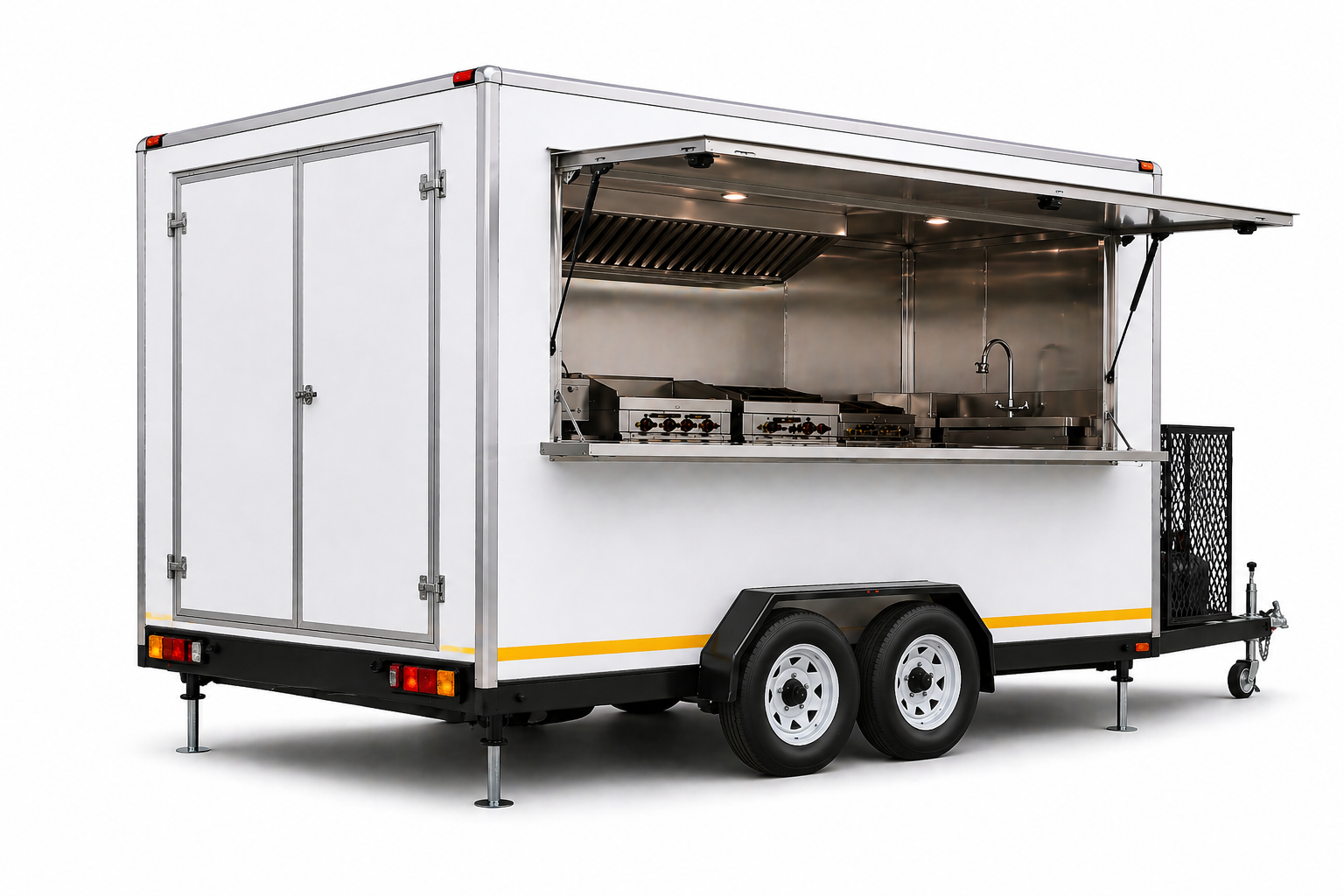 mobile-food-trailer-4m-4-4m-2 - Royal Containers Trailer Suppliers
